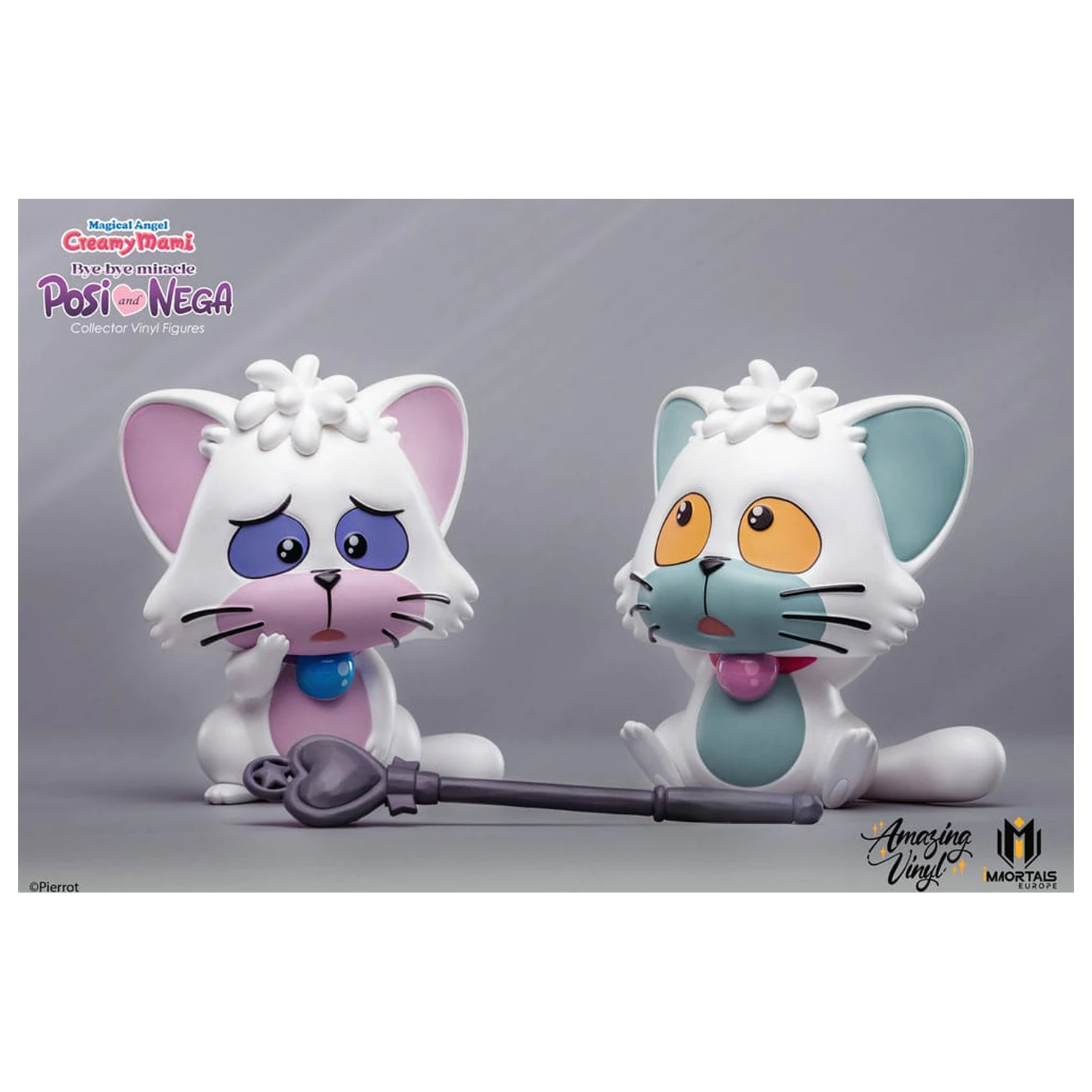 Magical Angel Creamy Mami Statuie 1:1 Amazing Vinyl Posi si Nega 14 cm poza produsului