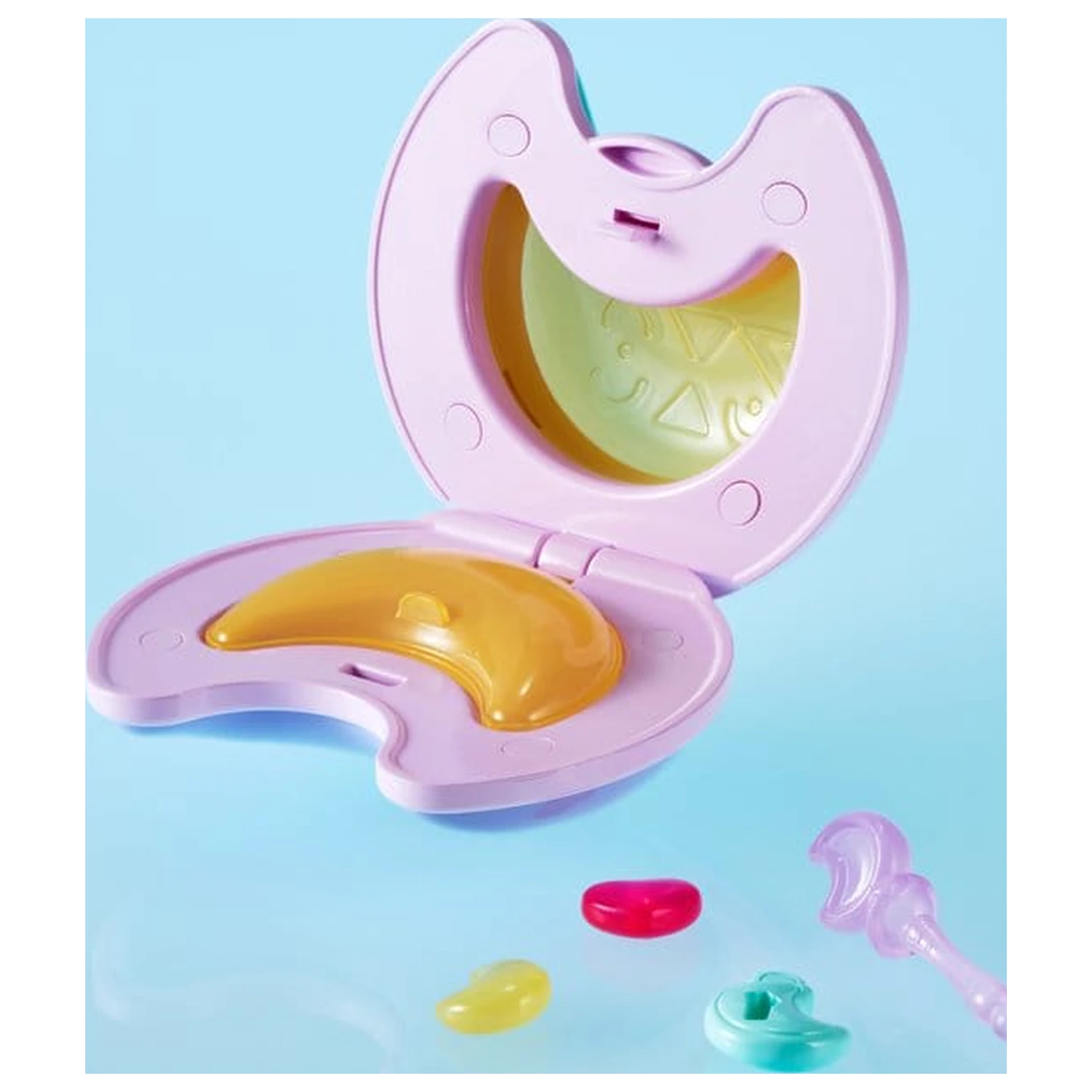 Magical Sisters Lulutto Lilly Proplica Replica Moontoneoneon & GlassHeart DreamPact Set 25 cm poza produsului