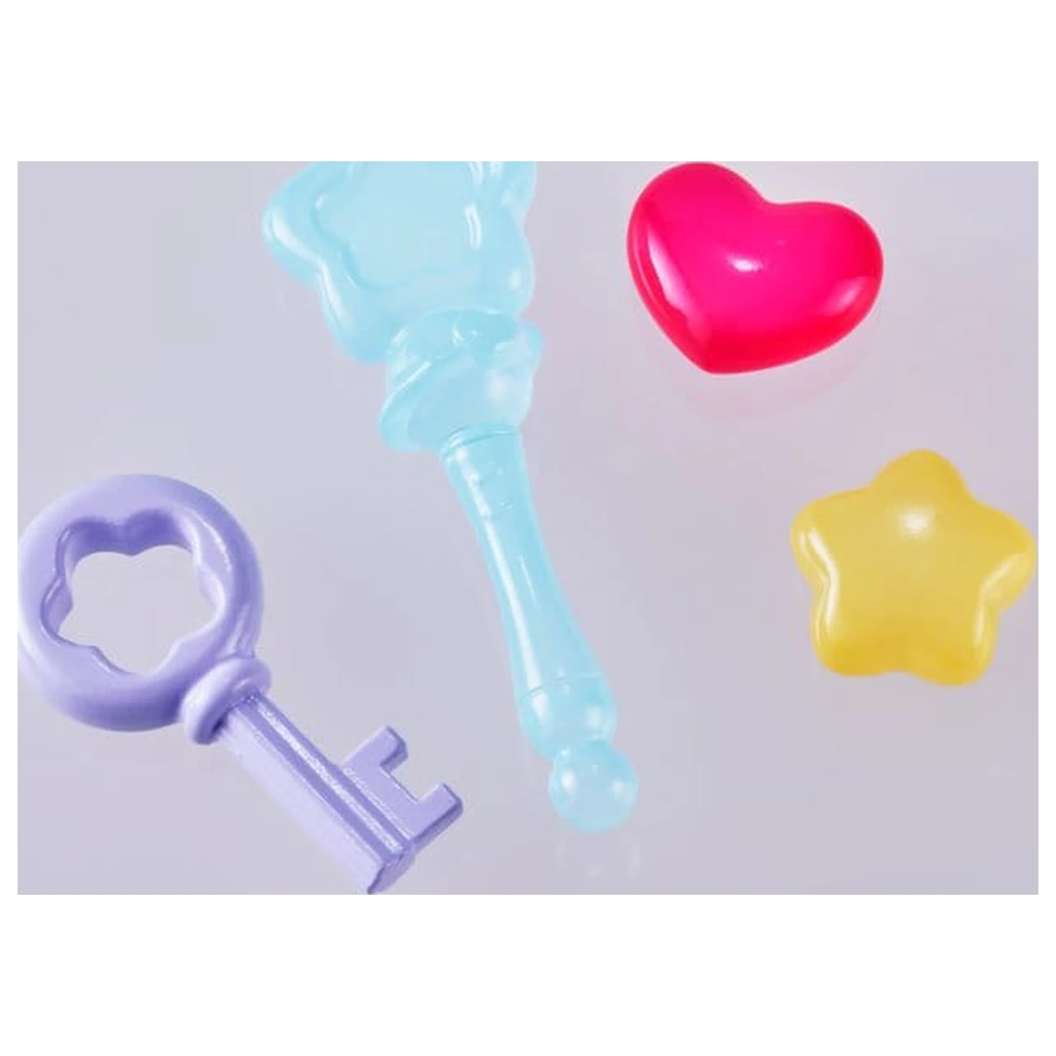 Magical Sisters Lulutto Lilly Proplica Replica Stattoneoneon & GlassHeart HopePact Set 25 cm poza produsului