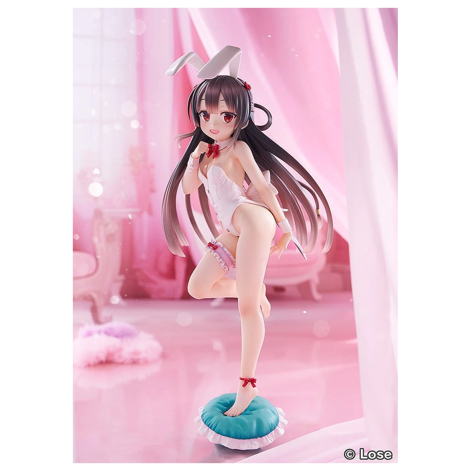 Maitetsu Last Run!! Statuie 1/3 Hachiroku: White Bunny Ver. 40 cm poza produsului