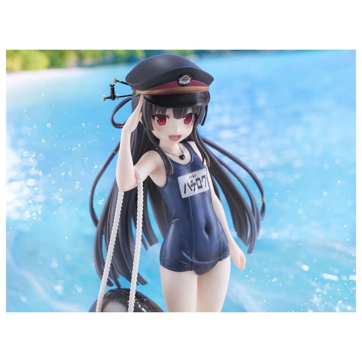 Maitetsu Last Run!! KoiKoi -Sakura- figurina PVC 1/6 Hachiroku School Swimsuit Ver. 23 cm poza produsului