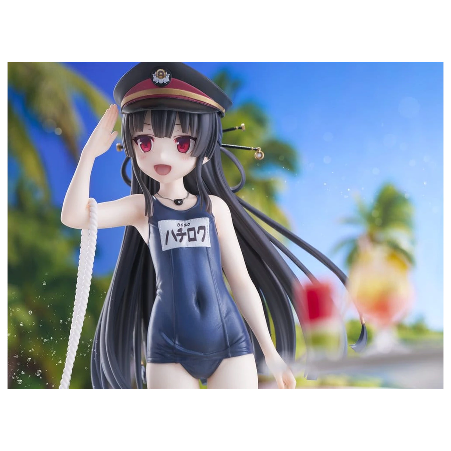 Maitetsu Last Run!! KoiKoi -Sakura- figurina PVC 1/6 Hachiroku School Swimsuit Ver. 23 cm poza produsului