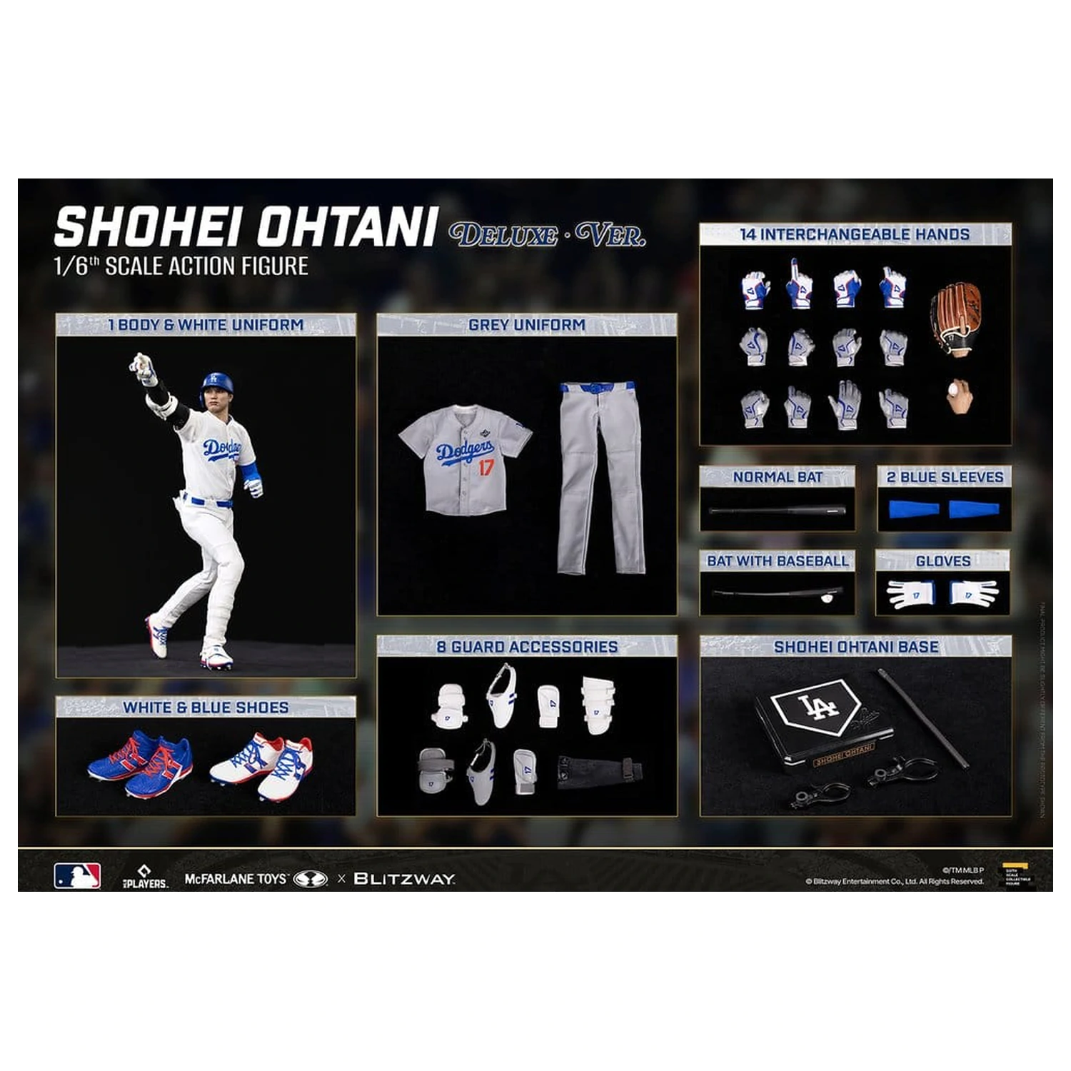 Major League Baseball Premium UMS Action Figure 1/6 Ohtani Shohei (DX Ver.) 35 cm poza produsului