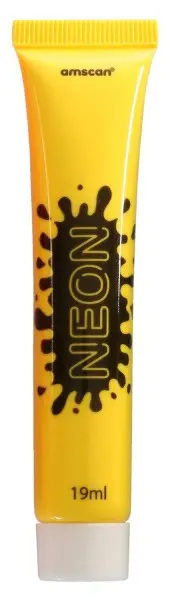 Machiaj, Vopsea de față Galben Neon poza produsului
