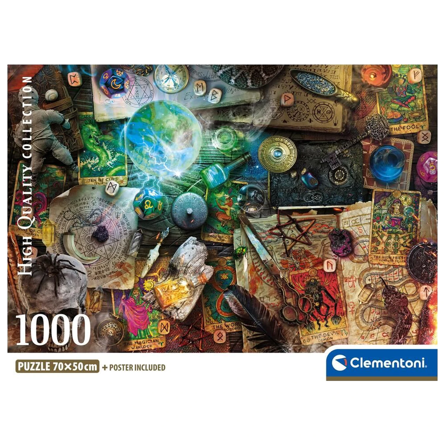 Maleficium puzzle 1000 piese poza produsului