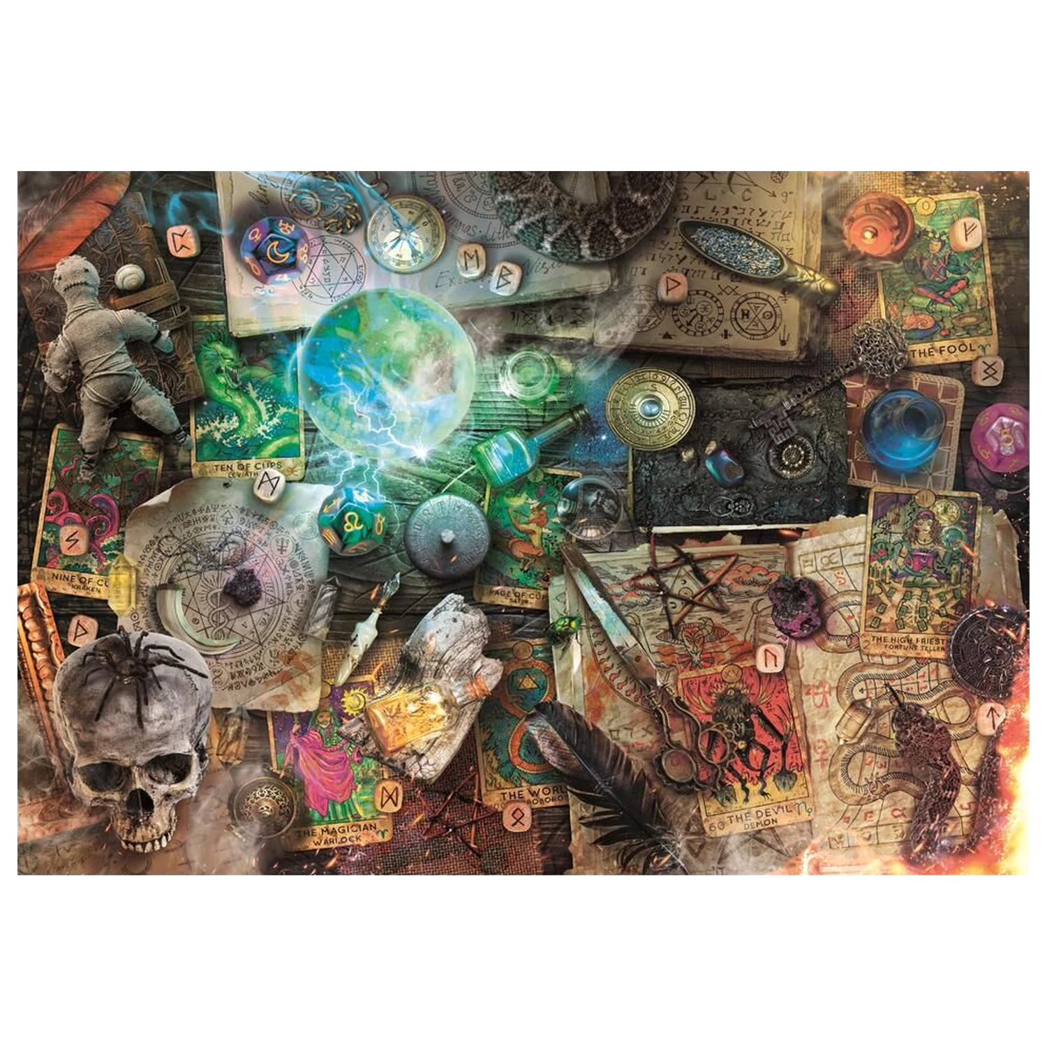 Maleficium puzzle 1000 piese poza produsului
