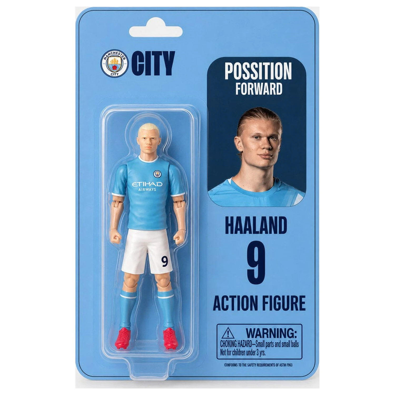 Manchester City Haaland figurina de actiune 10cm poza produsului