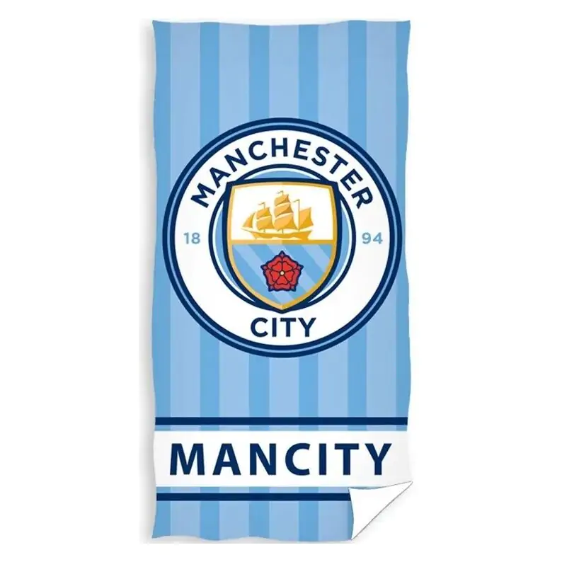 Prosop de plajă din bumbac Manchester City poza produsului