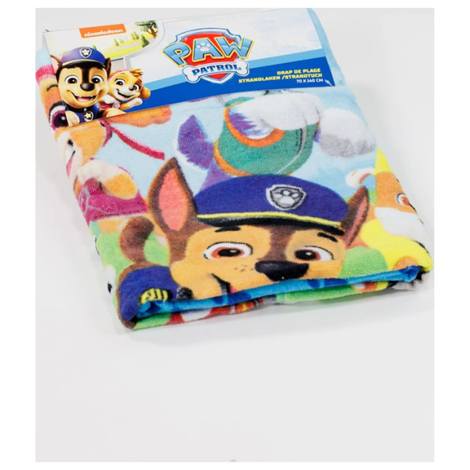 Prosop Paw Patrol Action Team 70x140cm poza produsului