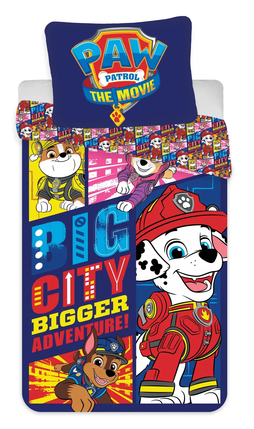 Paw Patrol Husa de plapuma 140x200cm, 70x90cm poza produsului