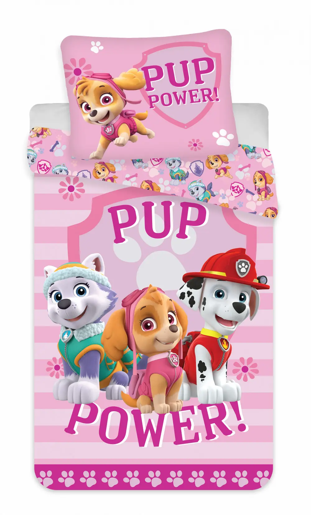 Paw Patrol Husă de pilotă 140x200cm, 70x90cm Microfibră poza produsului