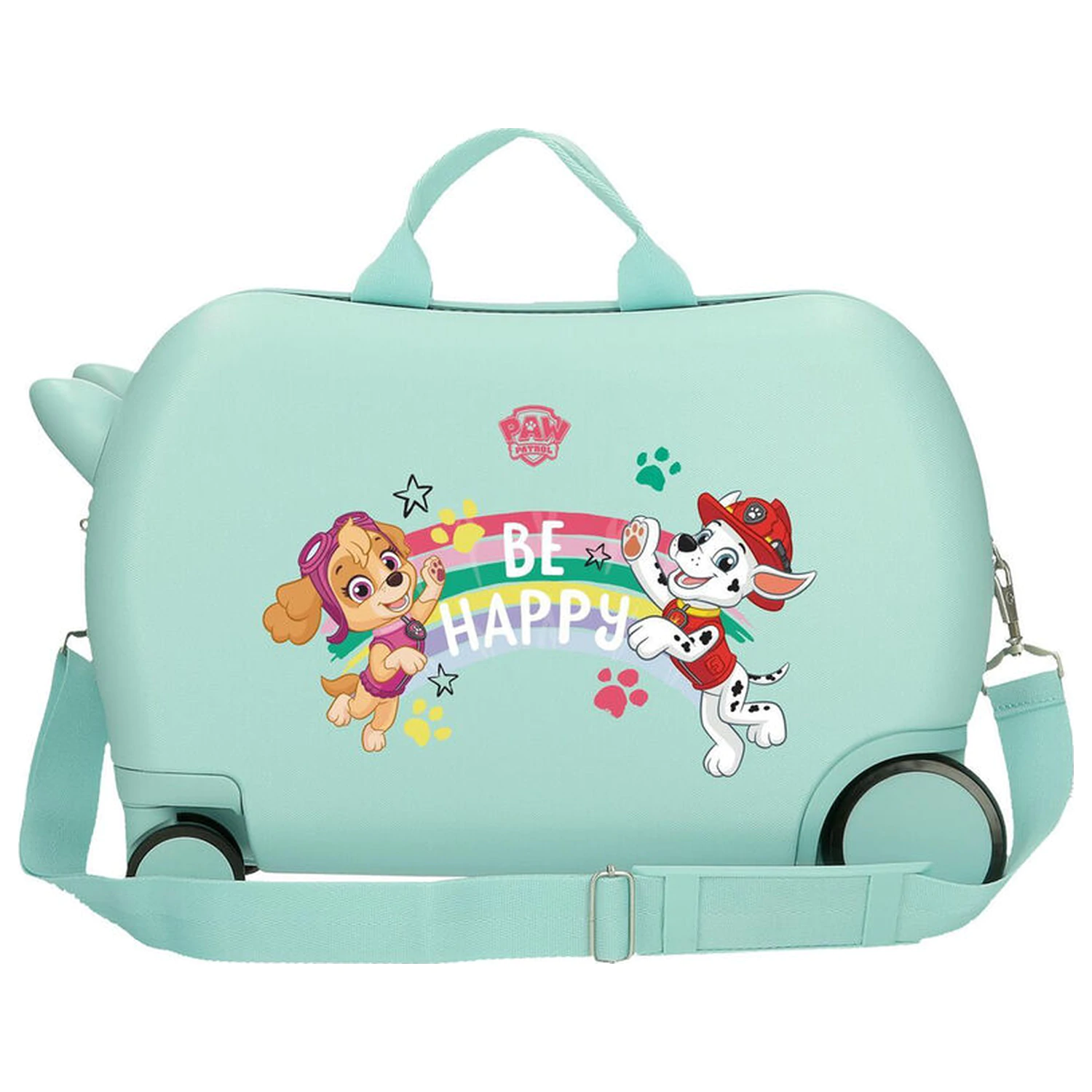 Paw Patrol Be Happy geanta de voiaj tip troler ABS 45cm poza produsului