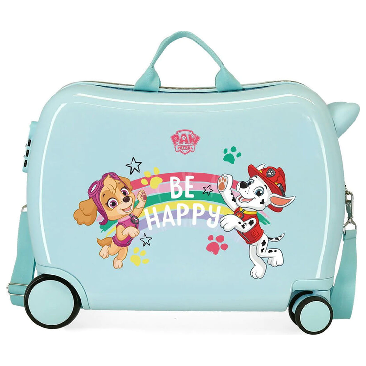 Paw Patrol Be Happy ABS geanta de voiaj troler 50cm poza produsului