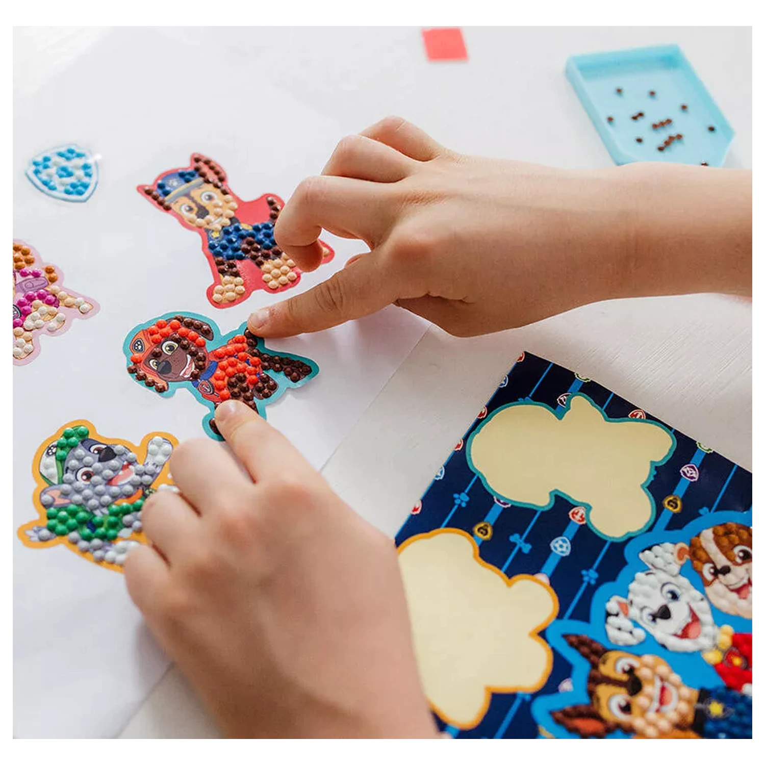 Paw Patrol Best Team diamond painting sticker pachet de 9 bucăți poza produsului