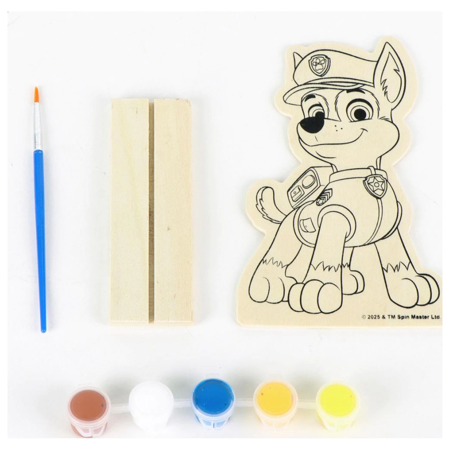 PAW Patrol Chase figurina din lemn pictabila poza produsului