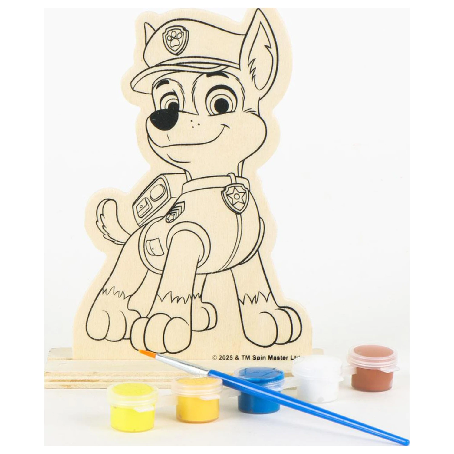 PAW Patrol Chase figurina din lemn pictabila poza produsului