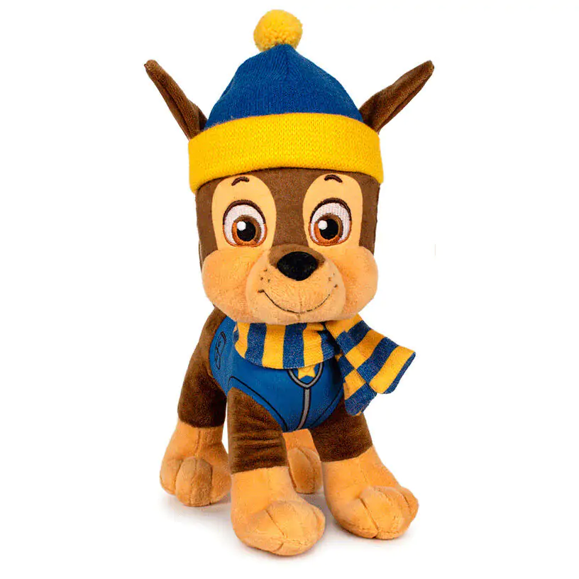 Paw Patrol Chase jucărie de pluș de iarnă 27cm poza produsului