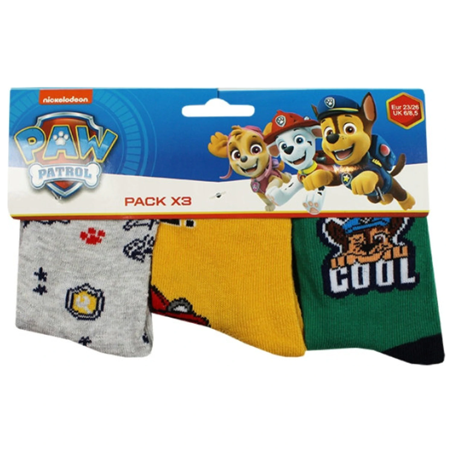 Paw Patrol Cool Pups șosete pentru copii 27/30 poza produsului