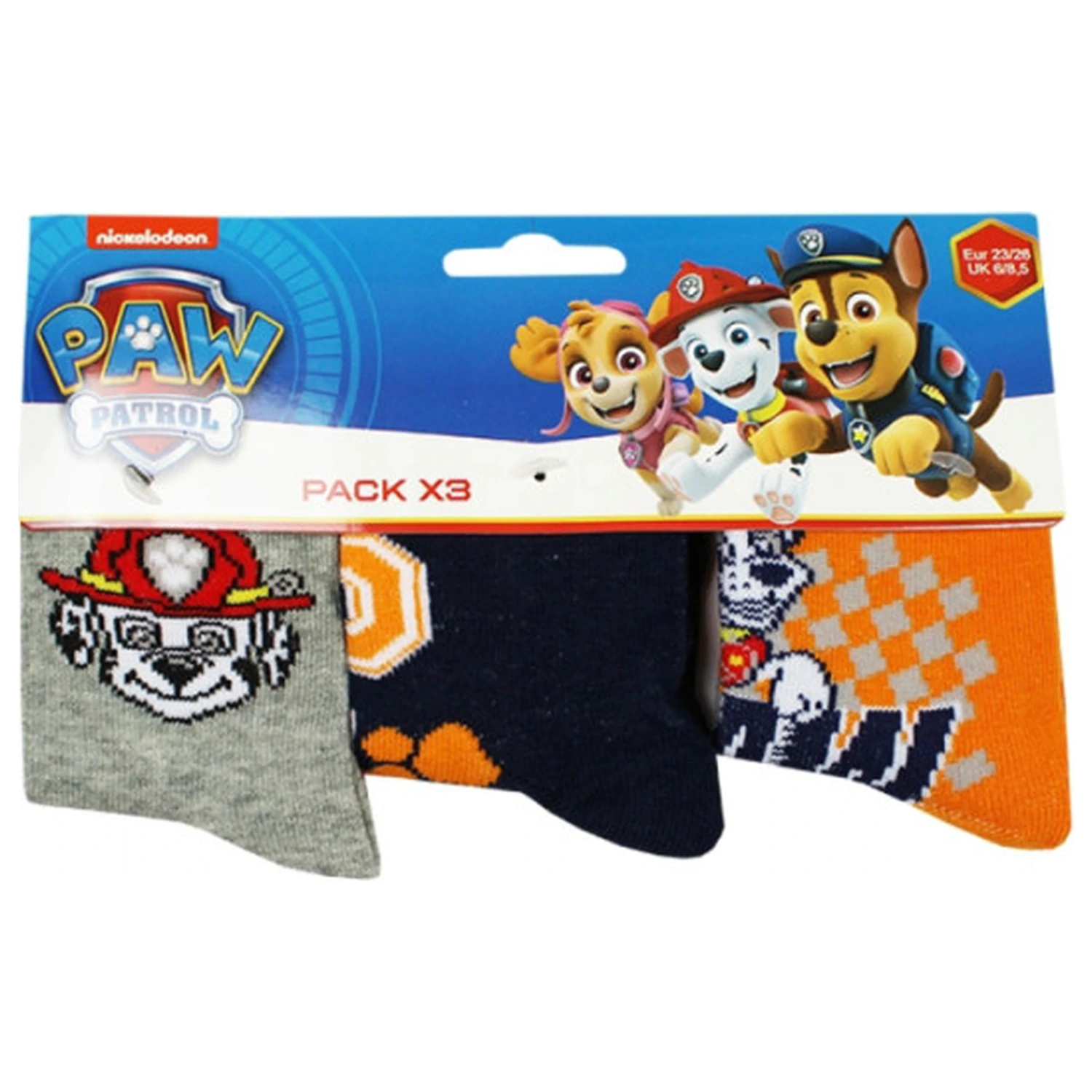 Paw Patrol Crew Șosete pentru copii 27/30 poza produsului