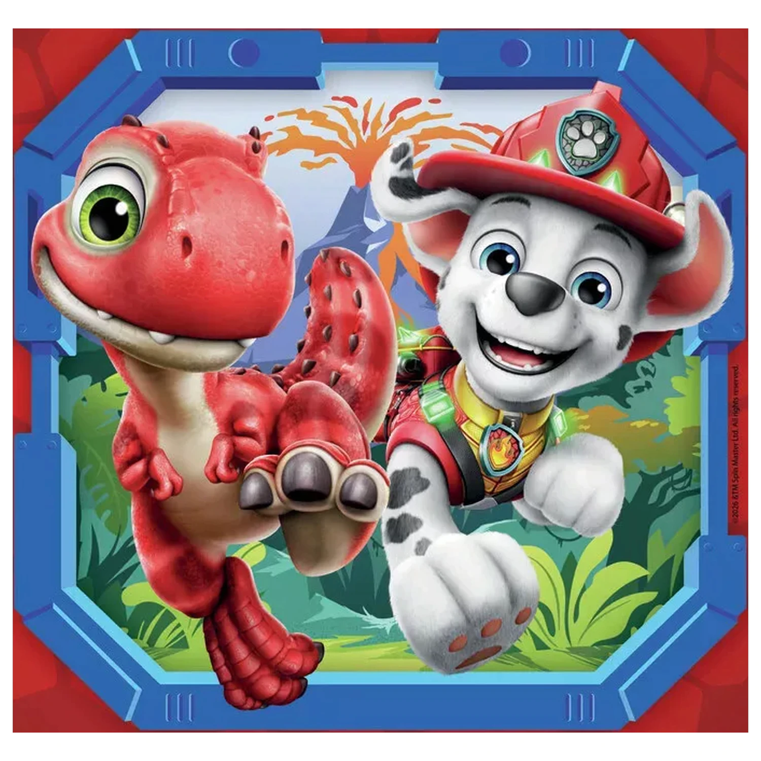 Paw Patrol Dino Movie puzzle 3x48 piese poza produsului