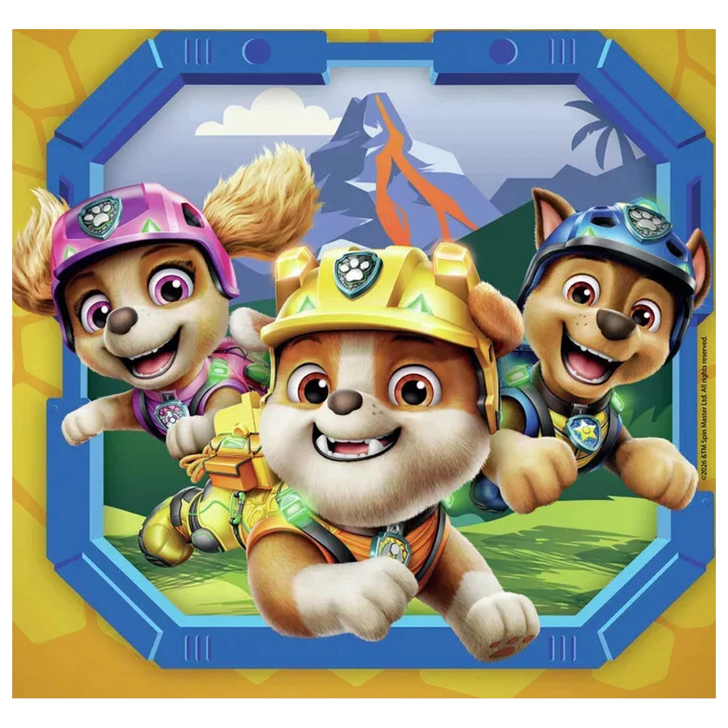 Paw Patrol Dino Movie puzzle 3x48 piese poza produsului