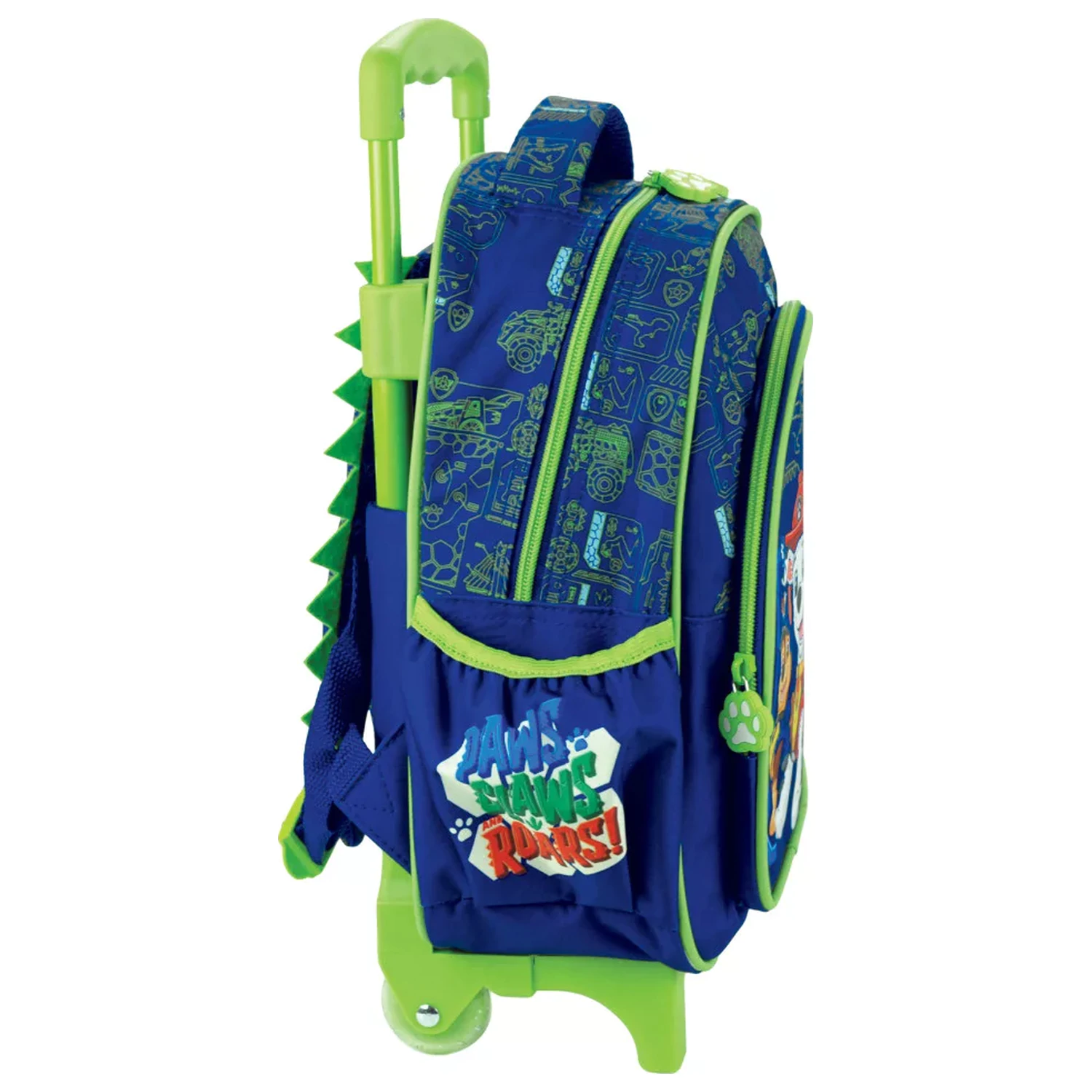 PAW Patrol Dino Movie Rolling Ghiozdan gradinita, Geanta 30 cm poza produsului