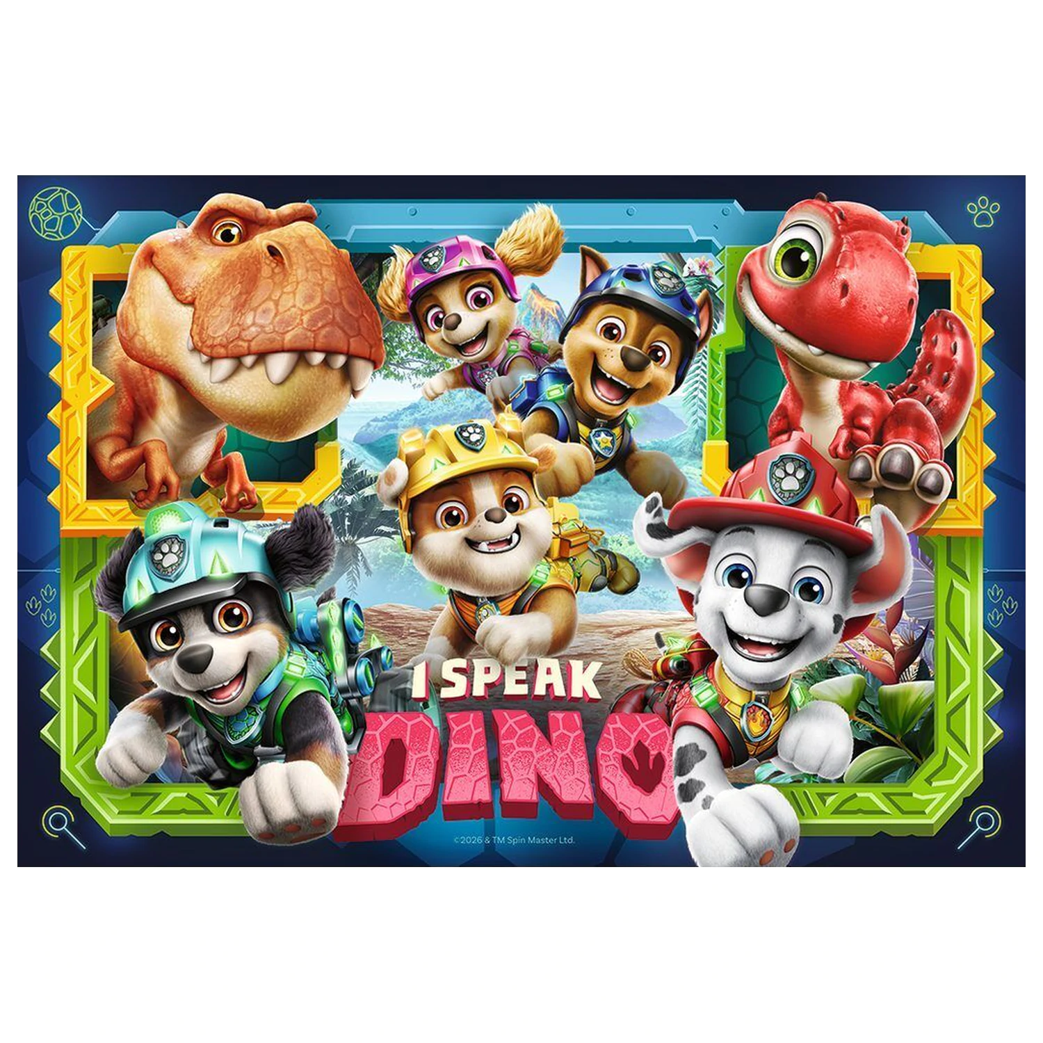 Paw Patrol Dino Movie puzzle 35 piese poza produsului