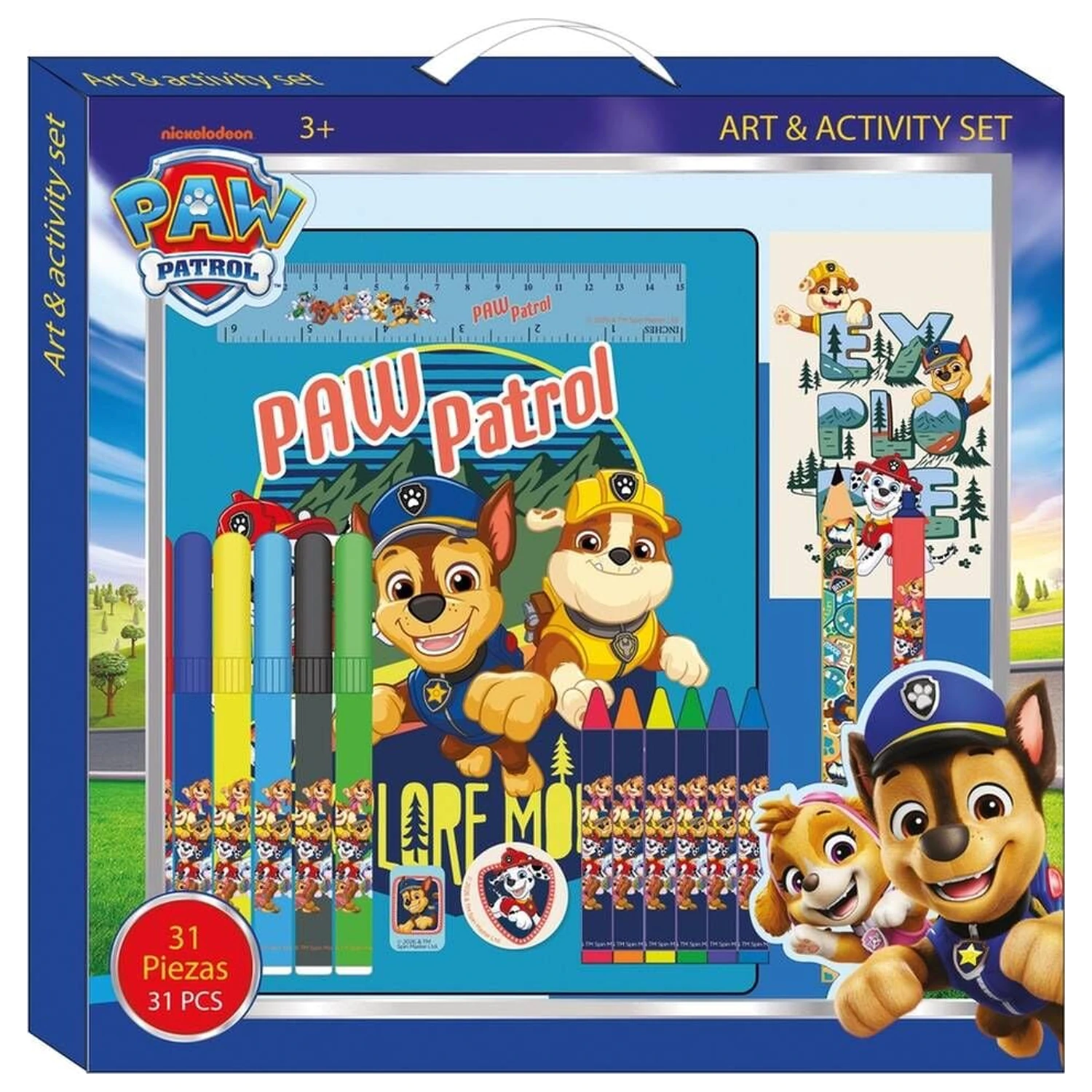 Paw Patrol Dino Rescue set de activitati 31 bucati poza produsului