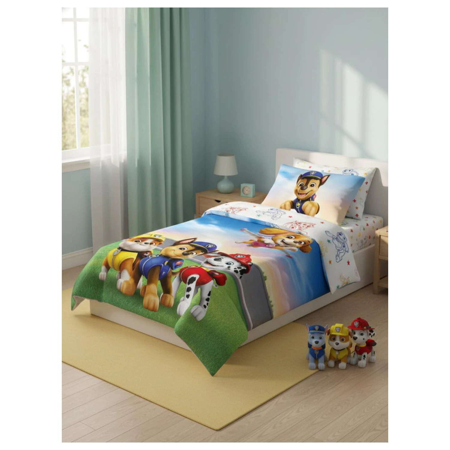 Paw Patrol Duty Calls Husa de plapuma pentru copii, prescolari poza produsului