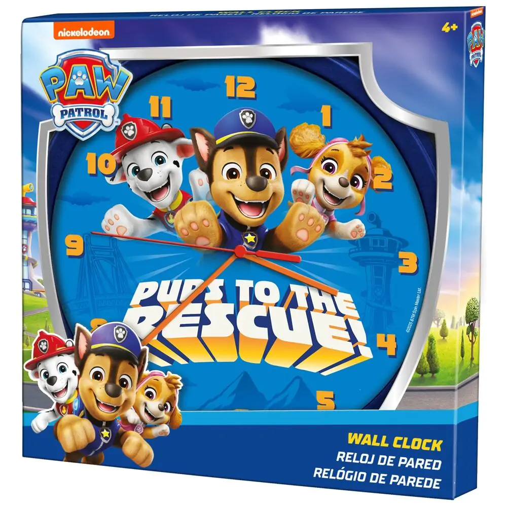 Ceas de perete Paw Patrol poza produsului