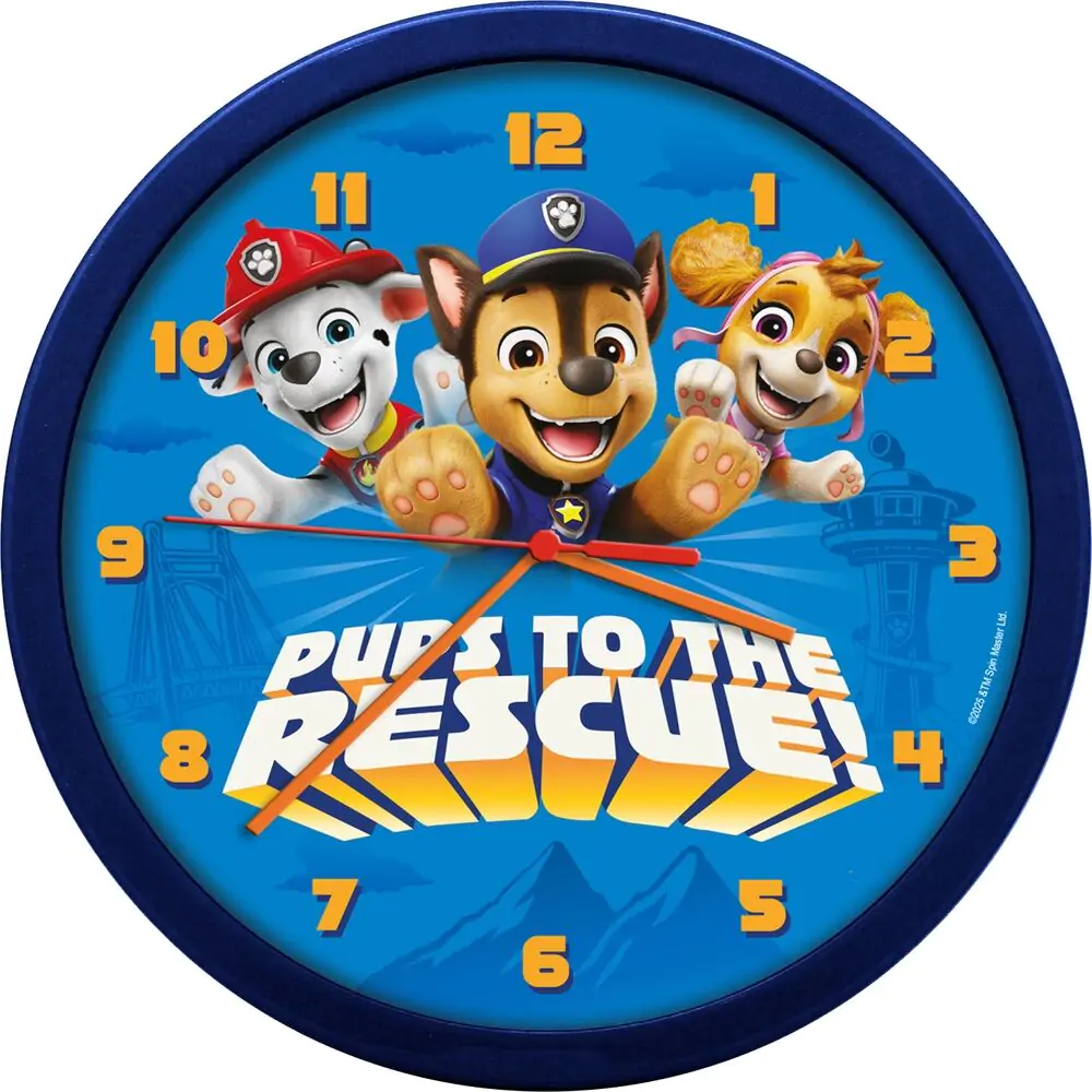 Ceas de perete Paw Patrol poza produsului