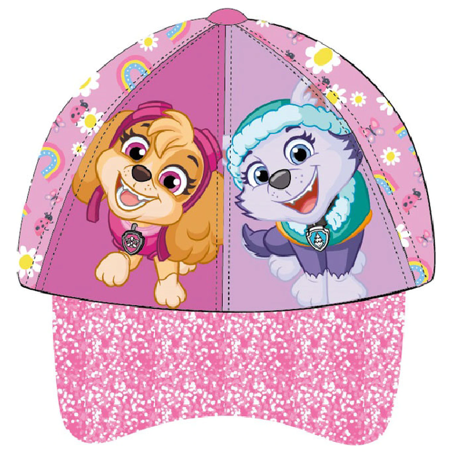Sapca de baseball pentru copii Paw Patrol Flowers and Rainbows 52 cm poza produsului