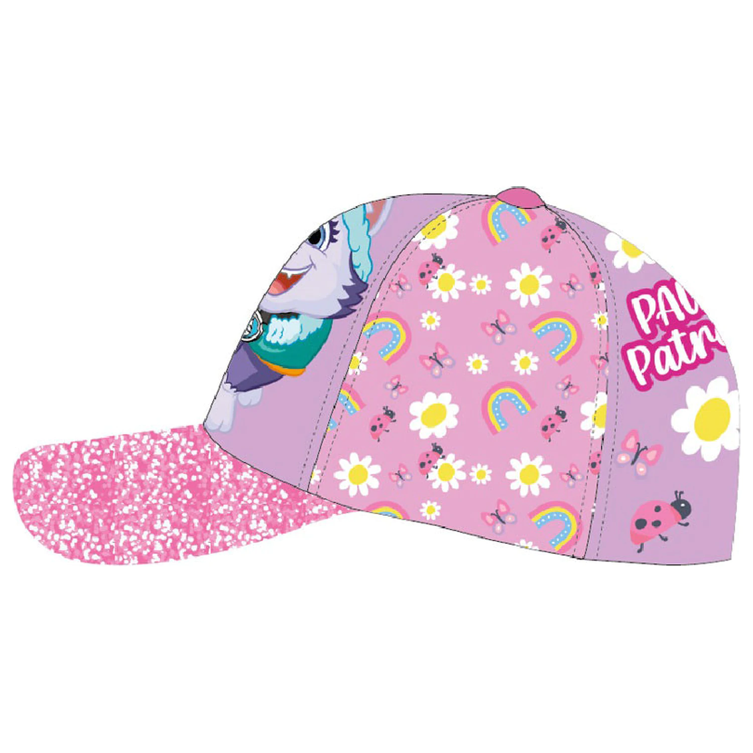 Sapca de baseball pentru copii Paw Patrol Flowers and Rainbows 52 cm poza produsului