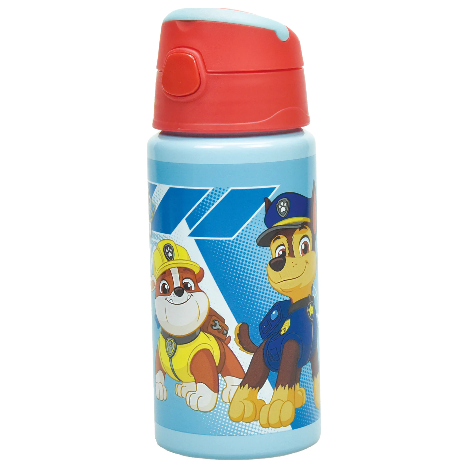 PAW Patrol Forever Sticlă de apă din aluminiu cu pai și cârlig 500 ml poza produsului