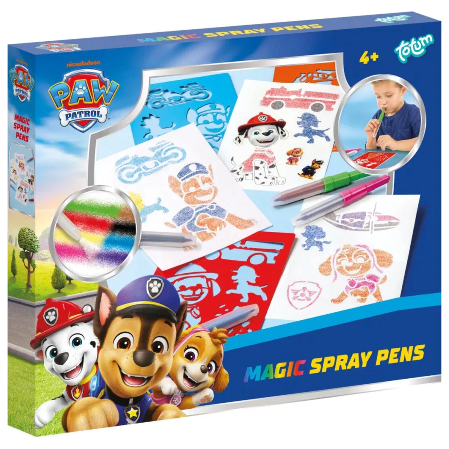 PAW Patrol Set Creativ Amuzant Magic cu Spray Pen poza produsului