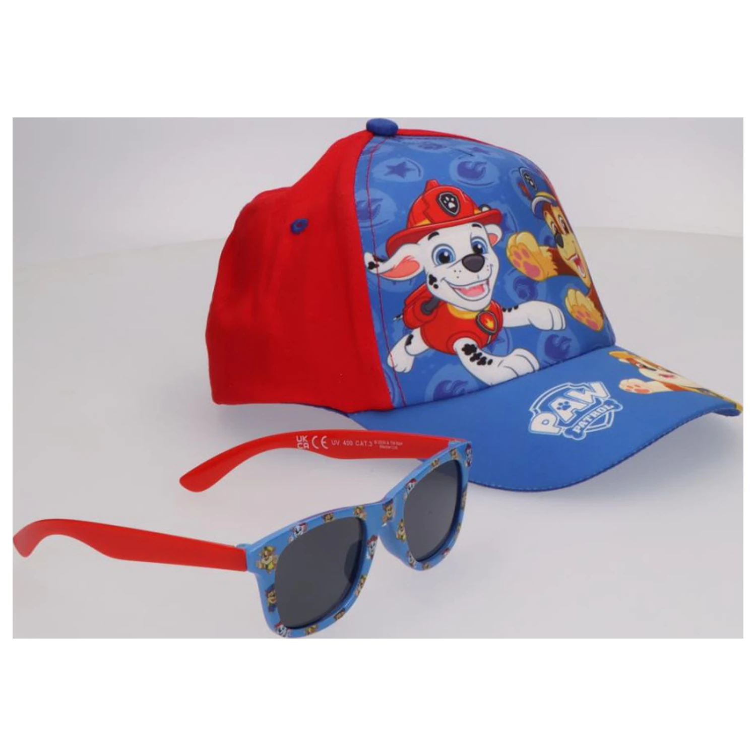 Paw Patrol Funny Boys Ochelari de soare si Set Sapca de baseball poza produsului