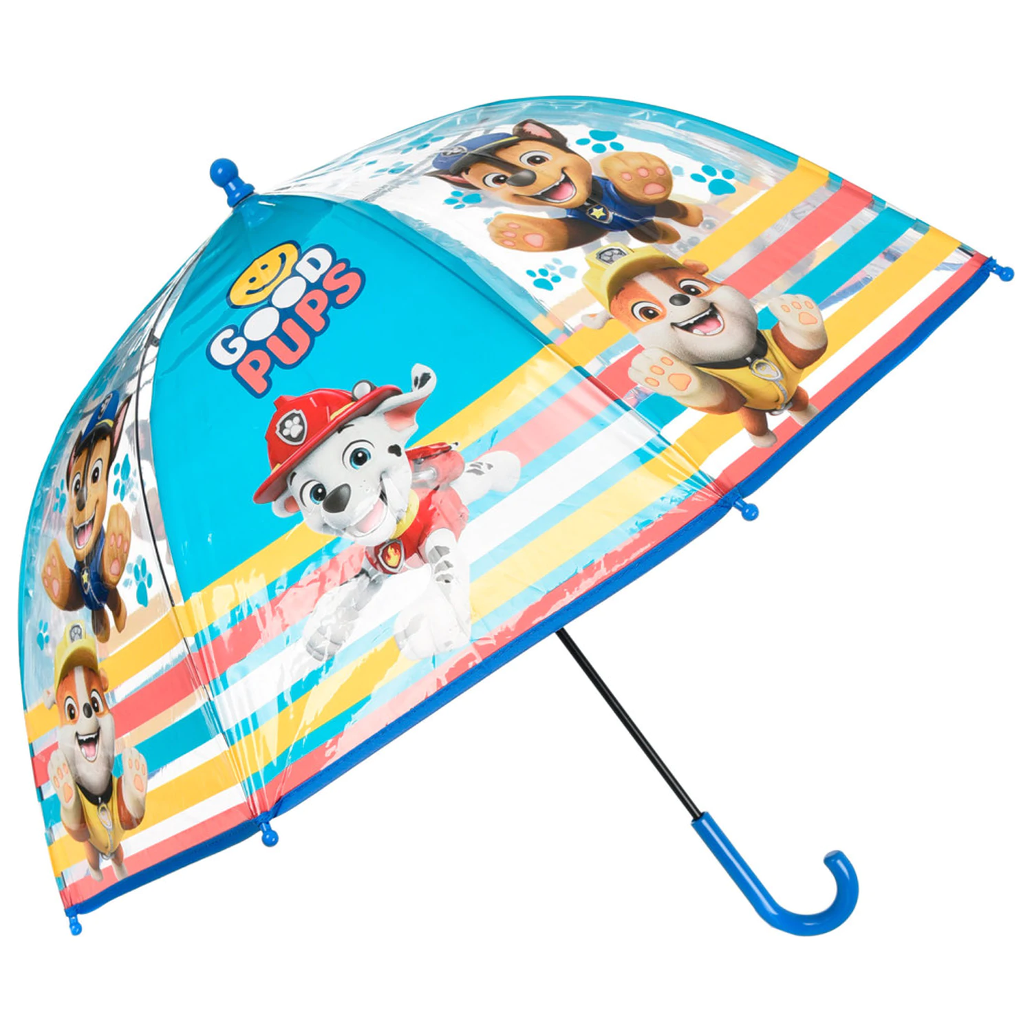 Paw Patrol Good Pups Kids Umbrela transparenta pentru copii Ø72 cm poza produsului