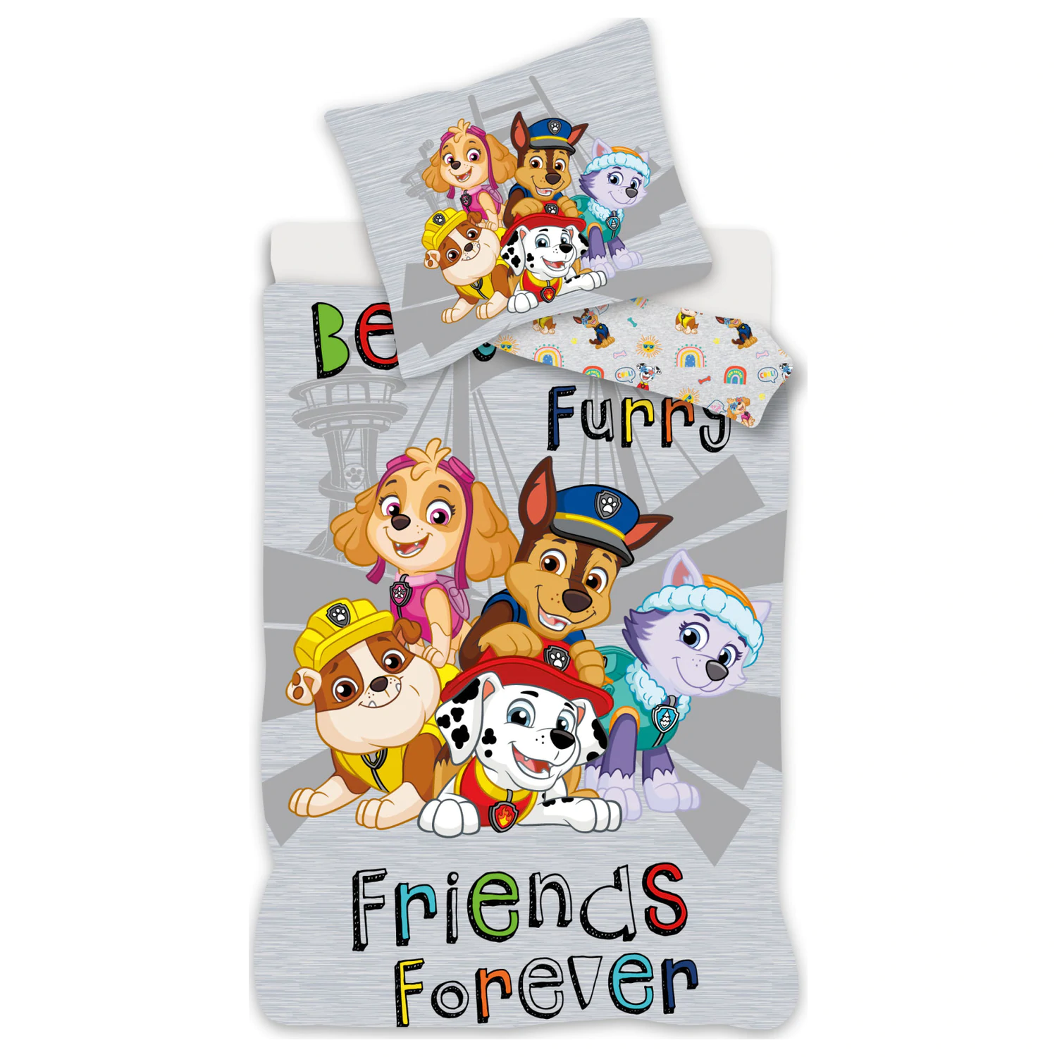 Paw Patrol Gri microfiber husa de pilota poza produsului