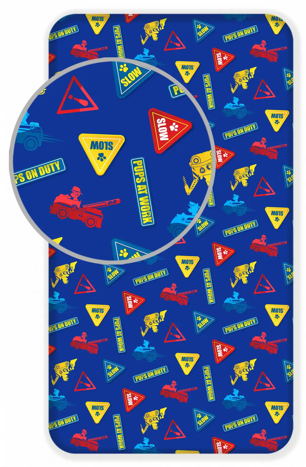 Paw Patrol Cearșaf cu elastic 90*200 cm poza produsului