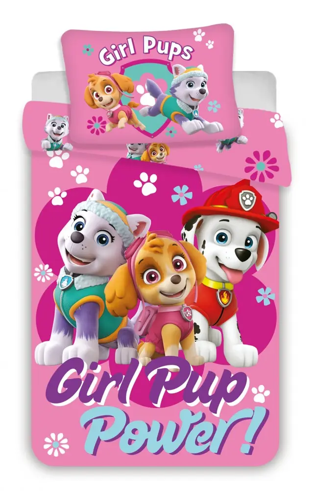 Lenjerie de pat copii Paw Patrol poza produsului