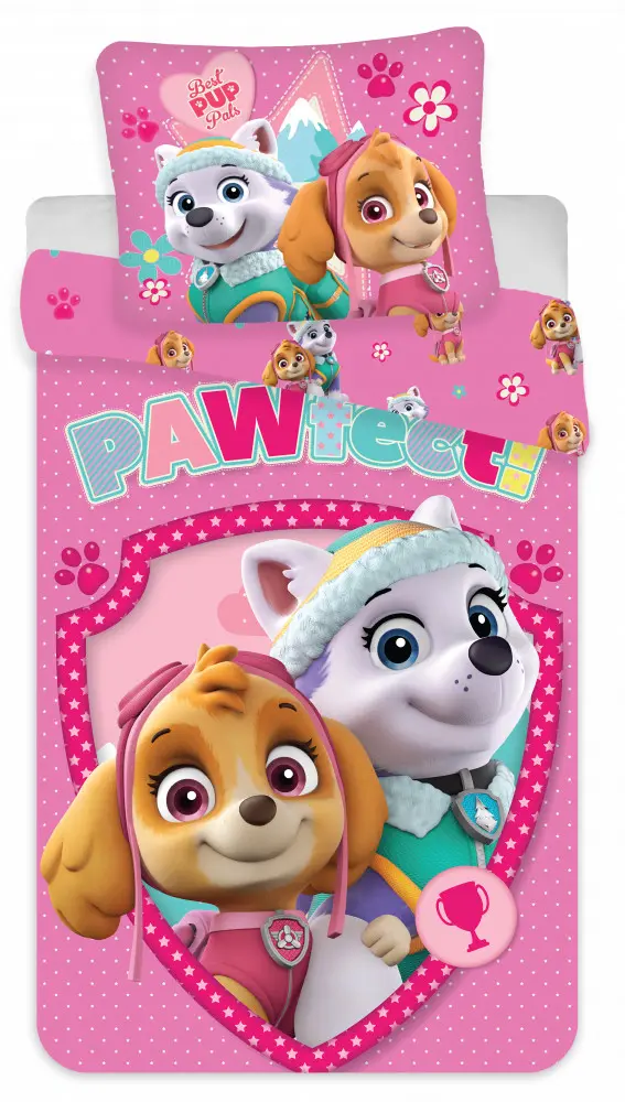 PAW Patrol Set husă pilotă pentru copii 100x135cm, 40x60 cm poza produsului