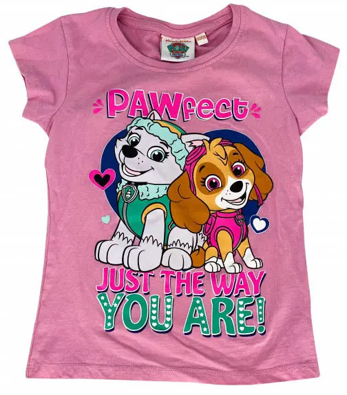 Paw Patrol Tricou pentru copii cu mânecă scurtă, set din 2 piese poza produsului