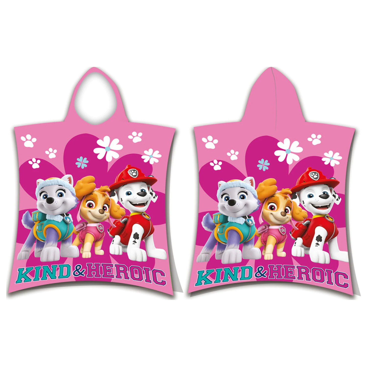 Paw Patrol Prosp heroic prosop de plaja poncho poza produsului