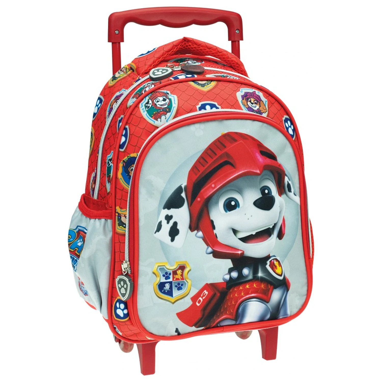 Paw Patrol Knights Marshall Rolling Rucsac preșcolar, Geantă 30 cm poza produsului