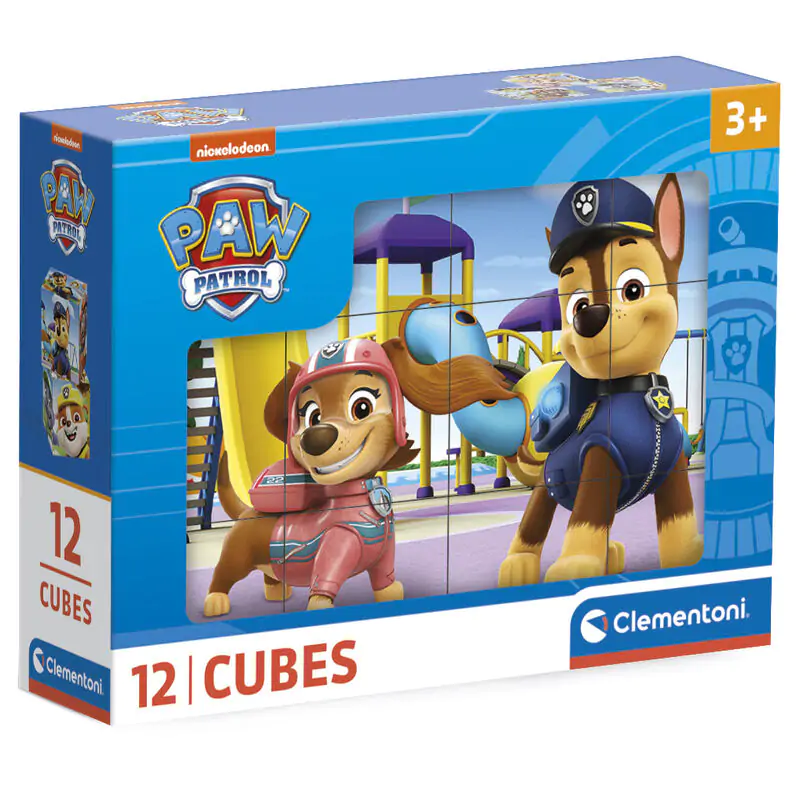 Paw Patrol cube puzzle 12 piese poza produsului