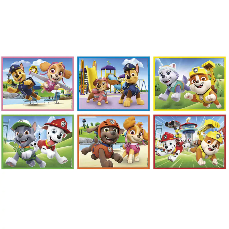 Paw Patrol cube puzzle 12 piese poza produsului