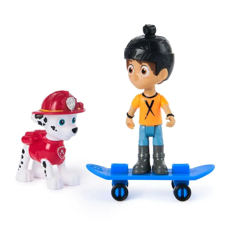 Paw Patrol Marshall Hero Pups pachet 2 figurine poza produsului