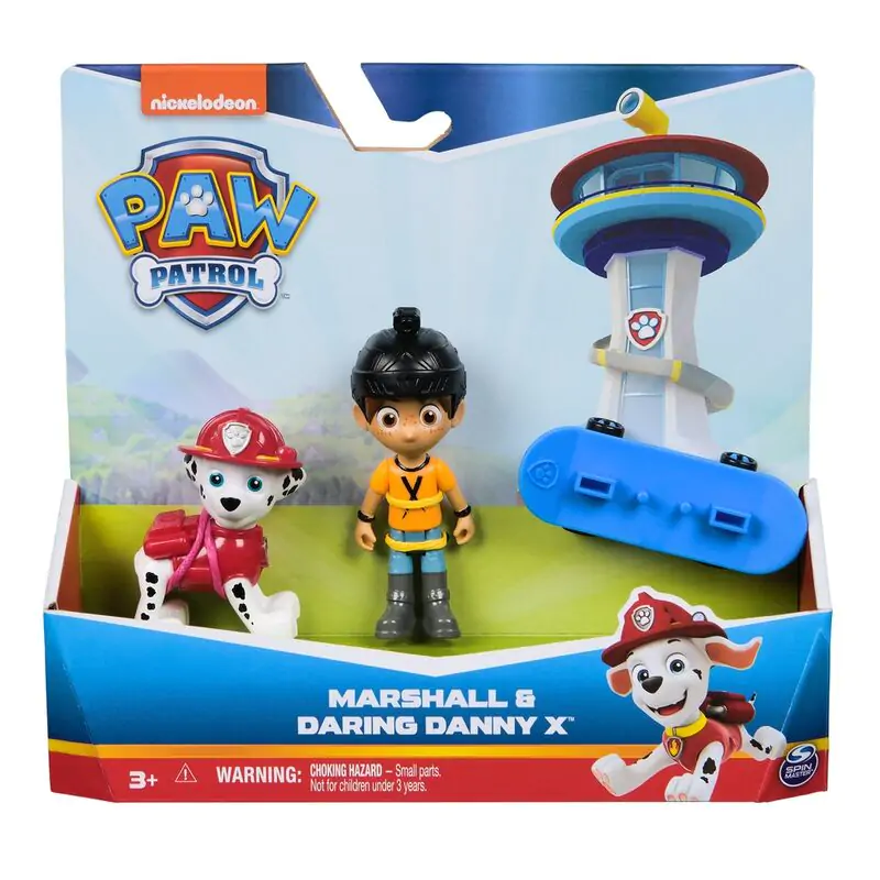 Paw Patrol Marshall Hero Pups pachet 2 figurine poza produsului