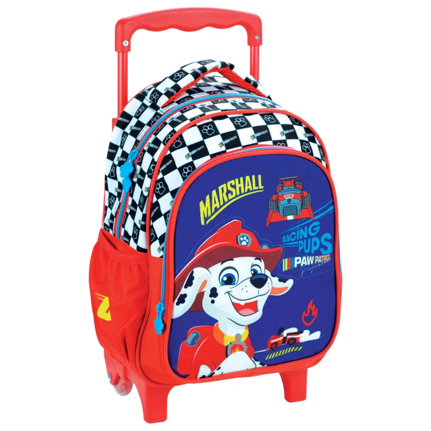 Paw Patrol Marshall Racing Rolling Preschool Rucsac, Geanta 30 cm poza produsului