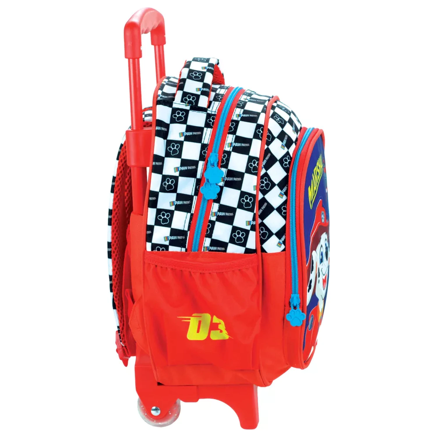 Paw Patrol Marshall Racing Rolling Preschool Rucsac, Geanta 30 cm poza produsului